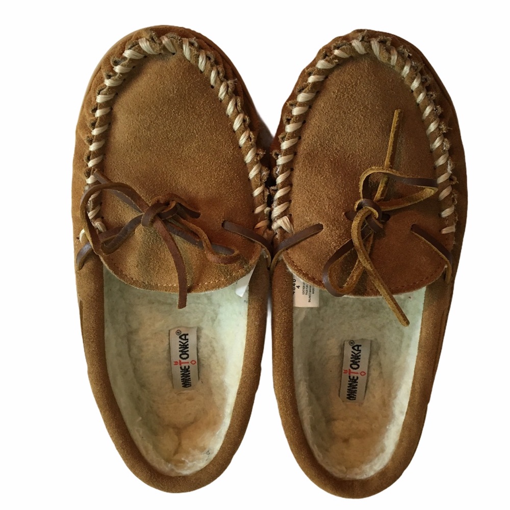 Minnetonka Child's Mocassin Slippers 4